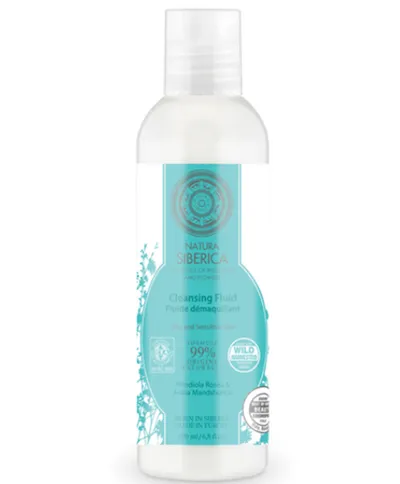 Natura Siberica Cleansing Fluid (Oczyszczający fluid do demakijażu skóry suchej i wrażliwej)