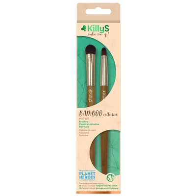 KillyS Bamboo Collection, Pędzelki do cieni: klasyczny, kuleczka nr 04/05