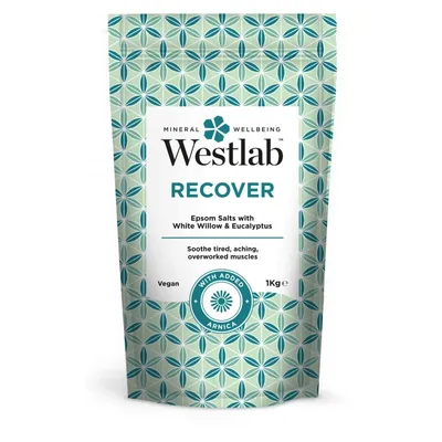 Westlab Recover, Epson Salts With White Willow & Eucalyptus (Regenerująca sól do kąpieli z ekstraktem z białej wierzby i eukaliptusem)