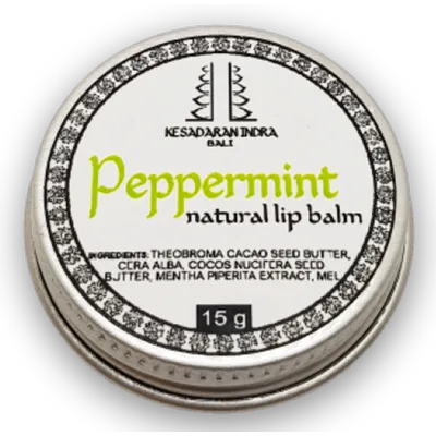 Kesadaran Indra Bali Natural Lip Balm Peppermint (Naturalny balsam do ust)