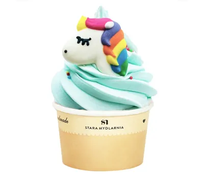 Stara Mydlarnia Happy Unicorn, Muffinka do kąpieli