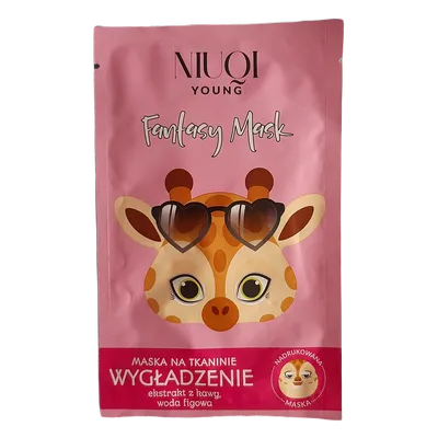 Niuqi Fantasy Mask, Maska na tkaninie wygładzenie `Żwawa Żyrafa`
