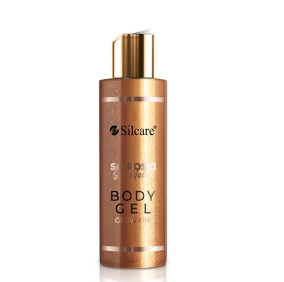 Silcare So Rose! So Gold! Glow On Body Gel (Rozświetlający żel do ciała z drobinkami)