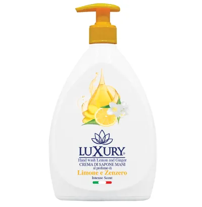 Luxury Sapone Limone e Zenzero (Mydło do rąk w płynie z cytryną i imbirem)