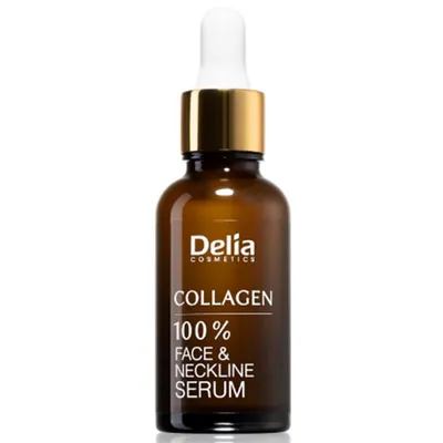 Delia Collagen  100% Face & Neckline Serum (Eliksir na twarz i szyję `100% kolagenu `)
