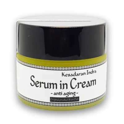 Kesadaran Indra Bali Serum In Cream Anti-Aging (Serum w kremie)