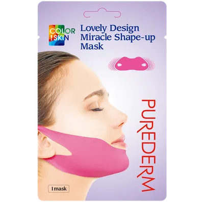 Purederm Lovely Design Miracle Shape-up Mask (Modelująca maska na podbródek)