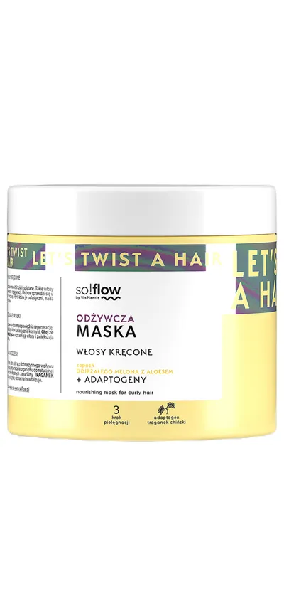so!flow Let's Twist a Hair, Włosy kręcone, Odżywcza maska