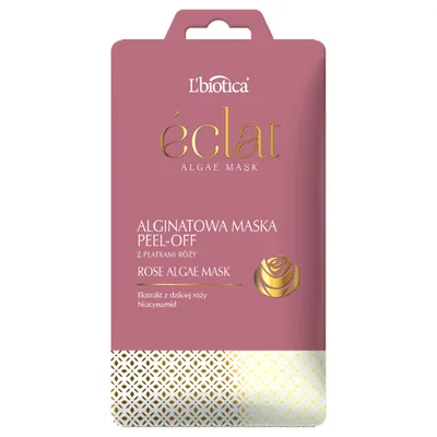 L'biotica Eclat Algae Mask, Alginatowa maska peel-off