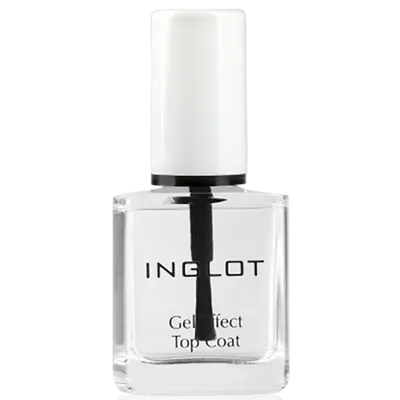 Inglot Gel Effect Top Coat (Top dający efekt żelowych paznokci)