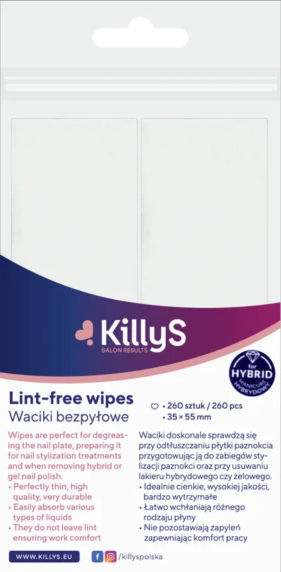 KillyS Lint-free Wipes (Waciki bezpyłowe)