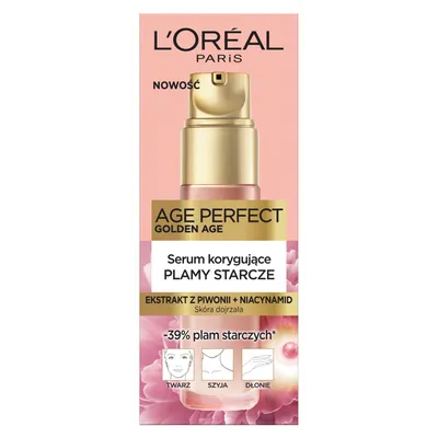 L'Oreal Paris Age Perfect Golden Age, Serum korygujące plamy starcze