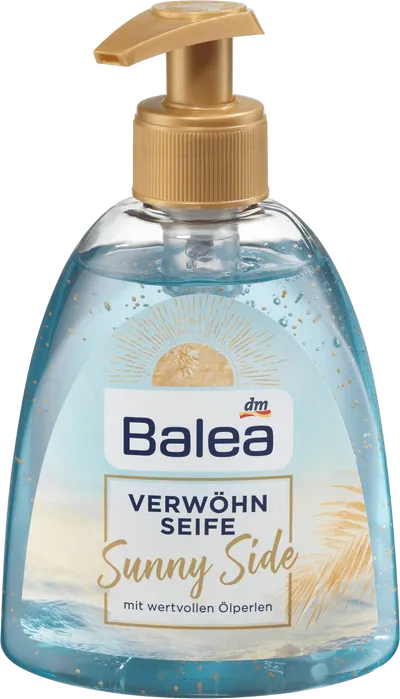 Balea Sunny Side Verwohn Seife (Mydło w płynie z perełkami olejku `Bryza Morska`)