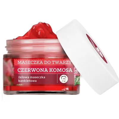 Herbal Care Maseczka liftingująco-rozświetlająca `Czerwona komosa ze smoczą krwią`