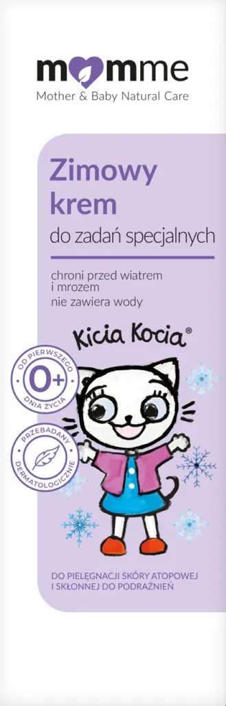 MomMe Kicia Kocia, Zimowy krem do zadań specjalnych
