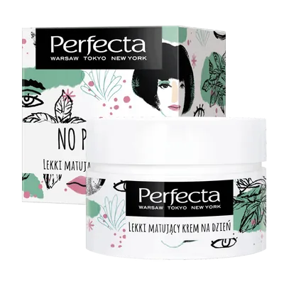 Perfecta No problem, Lekki matujący krem na dzień
