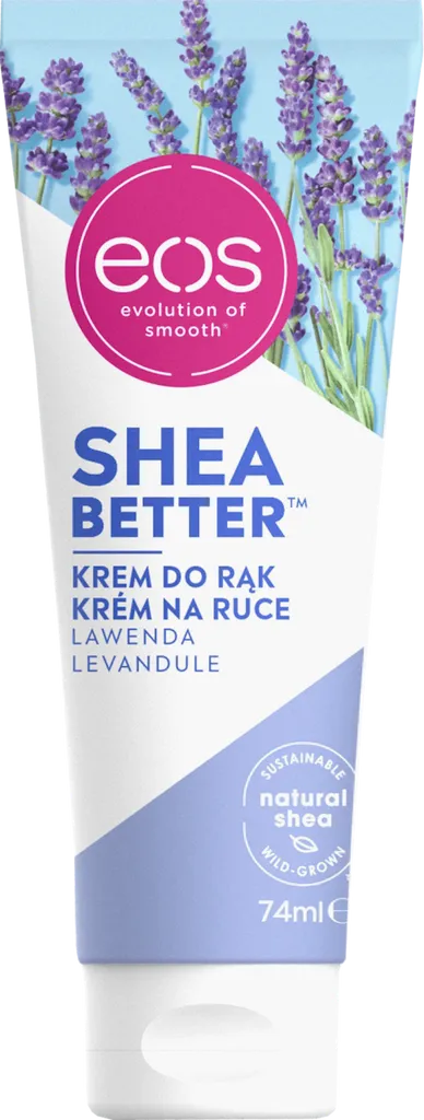 Evolution of Smooth (EOS) Shea Better Hand Cream Lavender (Krem do rąk z masłem shea `Lawenda`)
