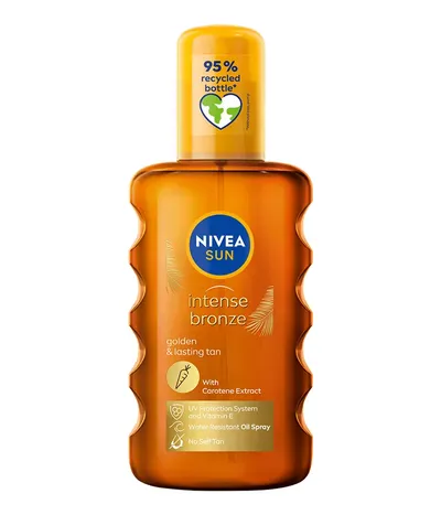 Nivea Sun,  Karotenowy olejek do opalania w sprayu `Intense Bronze`