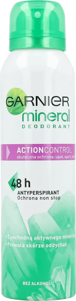 Garnier Mineral Deodorant, Action Control, Antyperspirant w sprayu