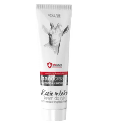 Vollare Cosmetics Kozie mleko, Odżywczo-wygładzający krem do rąk
