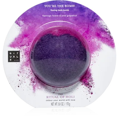 Rituals The Ritual of Holi, You're the Bomb! Fizzing Bath Bomb (Bomba do kąpieli)