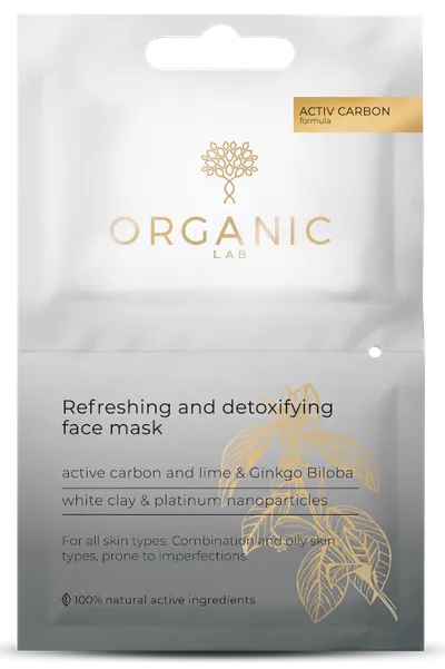 Organic Lab Refreshing and Detoxifying Face Mask (Maseczka odświeżająco-detoksykacyjna)