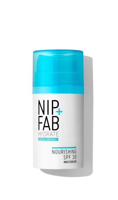 Nip+Fab Hydrate, Nourishing Moisturizer SPF30 (Nawilżający krem do twarzy SPF30)