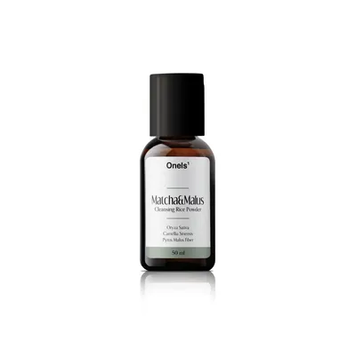 Onels Matchs & Malus Cleansing Rice Powder (Oczyszczający puder ryżowy do twarzy)