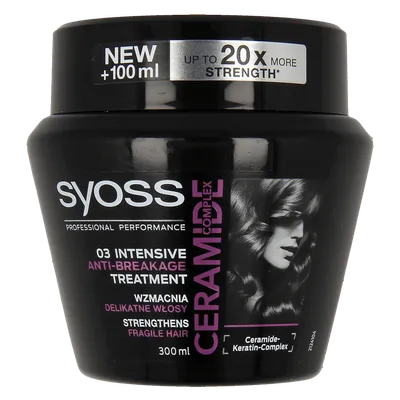 Syoss Ceramide Complex, Intensywna kuracja przeciw łamliwości dla delikatnych włosów