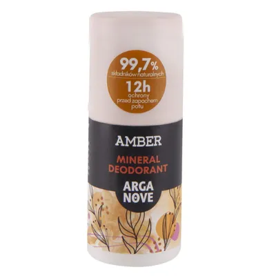 Arganove Amber, Natural Deodorant (Ambra, Naturalny dezodorant mineralny)