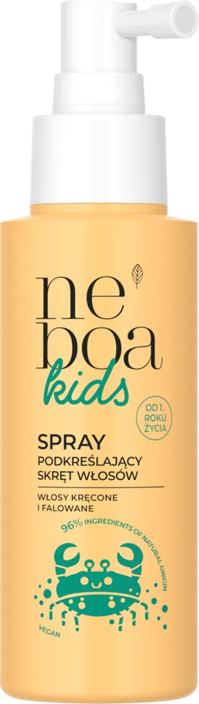 Neboa Kids, Spray podkreślający skręt włosów
