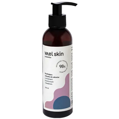 Mel Skin Cosmetics Nawilżająca odżywka do włosów z proteinami pszenicznymi i skawalanem