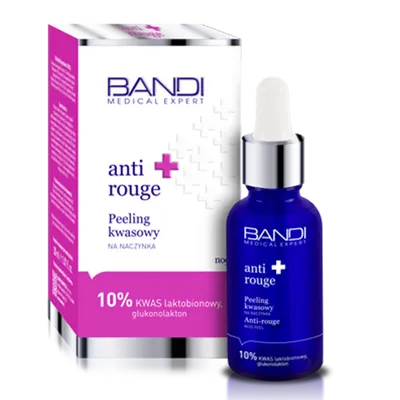 Bandi Medical Expert Anti Rouge, Peeling kwasowy na naczynka