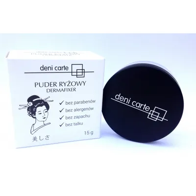 Deni Carte Dermafixer, Puder ryżowy