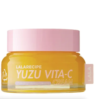 Lalarecipe Yuzu Vita C Cream (Rozjaśniający krem do twarzy z witaminą C)