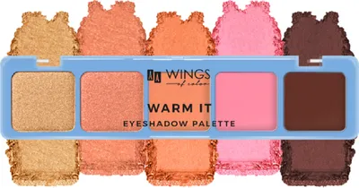 AA Wings of Color Warm It Eyeshadow Palette (Paleta cieni do powiek)