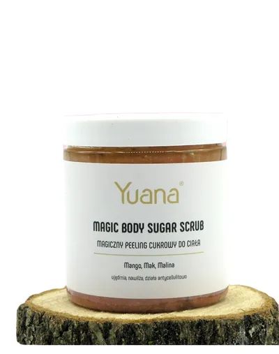 Yuana Magic Body, Sugar Scrub (Naturalny magiczny peeling cukrowy do ciała)