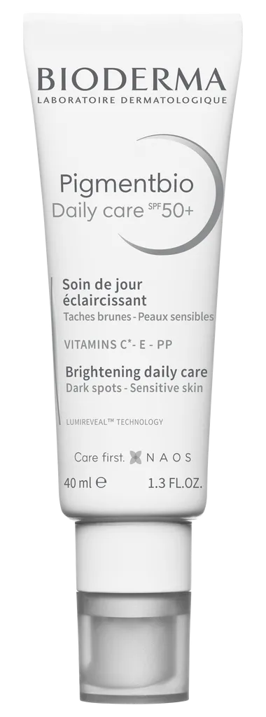 Bioderma Pigmentbio, Daily Care SPF 50 + (Rozjaśniający krem na dzień zapobiegający powstawaniu nowych przebarwień)