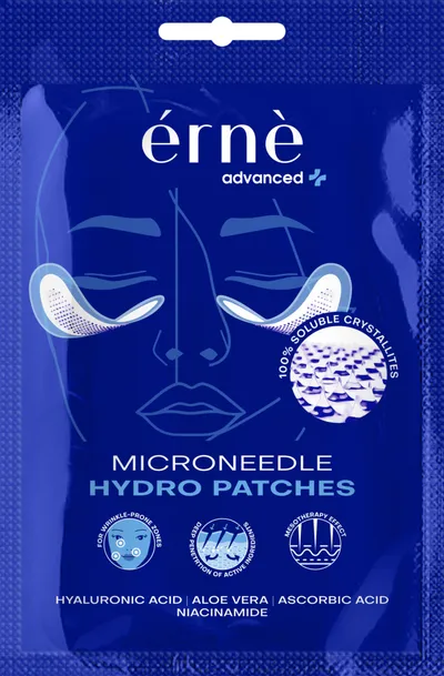 Erne Advanced, Microneedle Hydro Patches (Nawilżające płatki do twarzy)