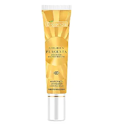 Bielenda Golden Placenta Collagen Reconstructor, Nawilżająco-liftingujący krem pod oczy przeciwzmarszczkowy