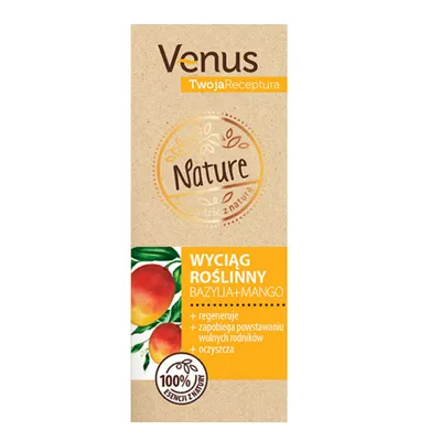 Venus Nature, Twoja Receptura,  Wyciąg roślinny `Bazylia + mango`