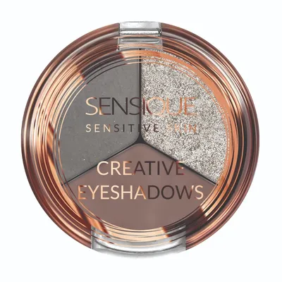 Sensique Creative Eyeshadows (Potrójne cienie do powiek)