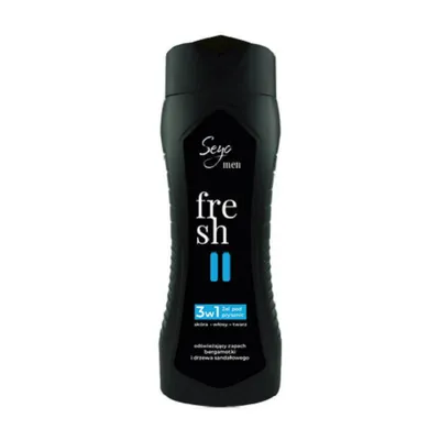 Seyo Men, Żel pod prysznic 3w1 `Fresh`