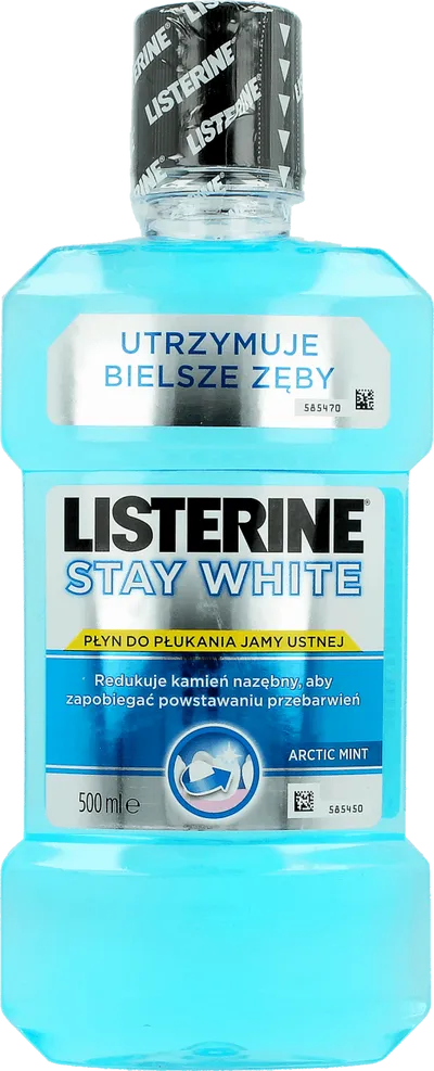 Listerine Stay White, Płyn do płukania jamy ustnej