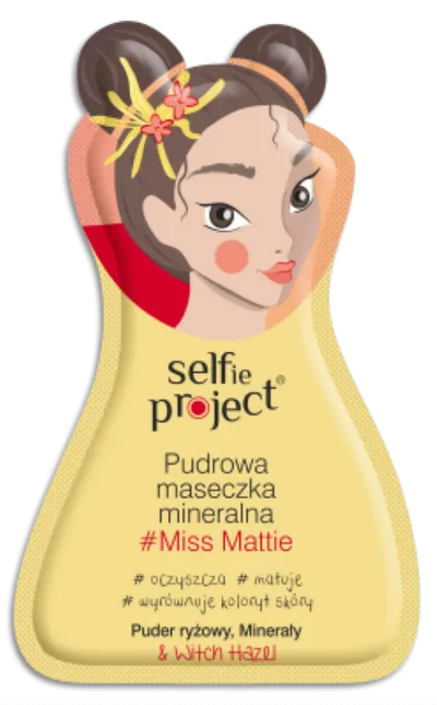 Selfie Project Pudrowa maseczka mineralna `Miss Mattie`