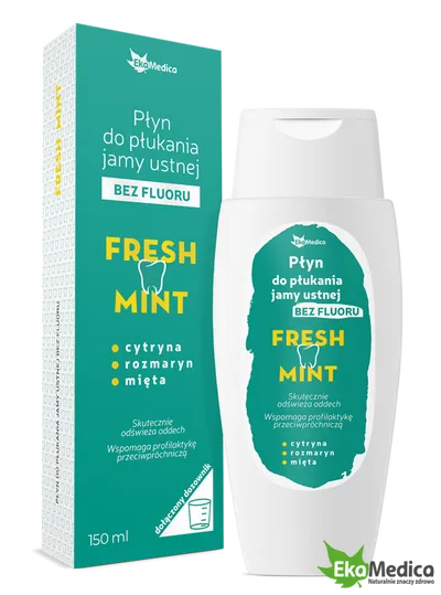 EkaMedica Płyn do płukania jamy ustnej `Fresh Mint`