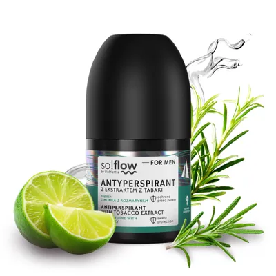 so!flow Fresh On The Runway, For Men, Antyperspirant z ekstraktem z tabaki