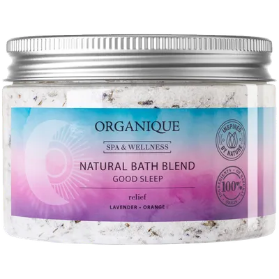 Organique Spa & Welness, Good Sleep, Natural Bath Blend (Naturalna mieszanka kąpielowa)