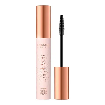 Eveline Cosmetics Sexy Eyes Volume Length & 24H Lift Mascara (Pogrubiająco-wydłużająco-liftingujący tusz do rzęs)