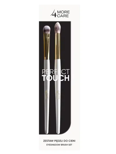 More4Care Perfect Touch, Eyeshadow Brush Set (Zestaw pędzli do cieni)